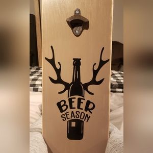 Beer bottle opener